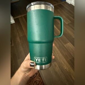 YETI Green Insulated Mug